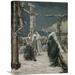 Global Gallery 'Death of Jesus' by James Tissot Painting Print on Wrapped Canvas in Black/Blue/Gray | 22 H x 16.54 W x 1.5 D in | Wayfair