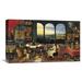 Global Gallery 'An Allegory of Hearing' by Jan Brueghel the Elder Painting Print on Wrapped Canvas in White | 21.56 H x 36 W x 1.5 D in | Wayfair