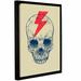 Wrought Studio™ Skull Bolt by Rachel RCaldwell - Print on Canvas in White | 48 H x 36 W x 2 D in | Wayfair VRKG1329 37978626