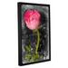 Wrought Studio™ 'Ranunculus Pink' by Sia Aryai - Graphic Art Print on Canvas in Black/Green/Pink | 24 H x 16 W x 2 D in | Wayfair VKGL7306 34747665