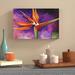 World Menagerie Bird of Paradise by Tiffany Budd - Print on Canvas Canvas | 8 H x 12 W x 2 D in | Wayfair WLDM7230 39390417