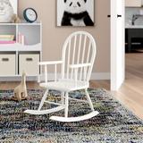 Harper Orchard Children's Rocking Chair Wood in White | 27.5 H x 22.5 W x 15.5 D in | Wayfair VVRO2662 28234963