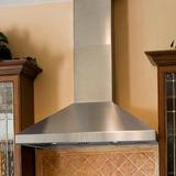 Windster 29.75" 550 CFM Ducted Wall Mount Range Hood in Stainless Steel in Gray | 39.56 H x 29.75 W x 19.25 D in | Wayfair RA-7730SS