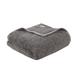 Burlington Woolrich Sherpa Blanket Polyester in Gray | 108 W in | Wayfair WR51-2213