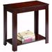 Winston Porter Dixfield Pierce Console Table Wood in Brown | 24.1 H x 23.7 W x 12 D in | Wayfair WNSP2432 45002128