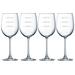 Susquehanna Glass Don't Ask 19 oz. Stemmed Wine Glass Glass | 9 H x 3 W in | Wayfair WAY-4584-1367-4