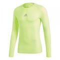 Adidas Men Ask SPRT Lst M Long Sleeved T-Shirt - Solar Yellow, XXX-Large