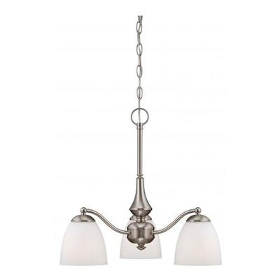 Nuvo Lighting 65042 - 3 Light Brushed Nickel Frost...