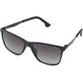 Police Men's Flow 2 Sunglasses, Matt Full Blue, 44