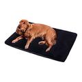 ANIMALY LAMA Haustiermatte, Hundematte, Katzenmatte, Hundebett, Schlafplatz für Hunde und Katzen, vielseitige Liegematte für kleine Vierbeiner. Farbe: Black, Größe: L - 100 x 70 cm