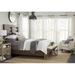 Gracie Oaks Martelli Standard Bed Wood in Brown/Gray | 64 H x 64 W x 97 D in | Wayfair 7E09876139CA46B1ADE0701B522F08B9