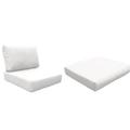 TK Classics Miami 4 Piece Outdoor Lounge Chair Cushion Set Acrylic in Brown | 6 H in | Wayfair CUSHIONS-MIAMI-05E-WHITE