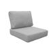 TK Classics Miami 8 Piece Outdoor Lounge Chair Cushion Set Acrylic in Pink/Gray | 6 H in | Wayfair CUSHIONS-MIAMI-05G-GREY