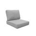 TK Classics Miami 10 Piece Outdoor Lounge Chair Cushion Set Acrylic in Gray | 6 H in | Wayfair CUSHIONS-MIAMI-06E-GREY