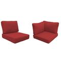 TK Classics Miami 15 Piece Outdoor Cushion Set Acrylic, Terracotta in Red/Brown | 6 H in | Wayfair CUSHIONS-MIAMI-08B-TERRACOTTA