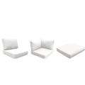 TK Classics Miami 21 Piece Outdoor Cushion Set Acrylic in Brown | 6 H in | Wayfair CUSHIONS-MIAMI-13A-WHITE