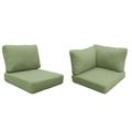 TK Classics Miami 15 Piece Outdoor Cushion Set Acrylic in Green | 6 H in | Wayfair CUSHIONS-MIAMI-08B-CILANTRO