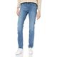 Cross Damen Anya P 489-070 Slim Jeans, Blau (Light Mid Blue 123), 33W / 30L EU