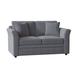 Braxton Culler Northfield 62" Flared Arm Loveseat w/ Reversible Cushions Cotton in Gray | 35 H x 62 W x 38 D in | Wayfair 550-019/0805-83