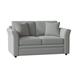 Braxton Culler Northfield 62" Flared Arm Loveseat w/ Reversible Cushions Polyester/Other Performance Fabrics in Blue | 35 H x 62 W x 38 D in | Wayfair