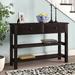 Winston Porter Layd Buffet Table Wood in Brown | 32.5 H x 47.25 W x 13 D in | Wayfair 3792B23516D34DE3A639D4F68C77FA5A