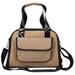 Tucker Murphy Pet™ Janey Airline Approved Mystique Fashion Pet Carrier Polyester in Brown | 10.2 H x 14.6 W x 14.6 D in | Wayfair