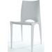 Orren Ellis Ruzicka Side Chair Plastic/Acrylic in Gray | 35 H x 17 W x 16 D in | Wayfair 59F516BF8D47417283DCDEA3531DA449