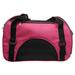 Tucker Murphy Pet™ Pet Carrier Polyester in Pink | 13 H x 9.6 W x 18.1 D in | Wayfair 59122DF32AFA4A94BC3A3731DE3718FC