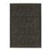 Marina Indoor/Outdoor Rug - Black/Ivory, 5' 3" x 7' 7" - Ballard Designs Black/Ivory 5' 3" x 7' 7" - Ballard Designs