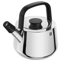 ZWILLING Plus Whistling Kettle, 1.5 Litre, Silver,18.5 x 19 x 22 cm