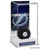 Tampa Bay Lightning Deluxe Tall Hockey Puck Case