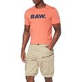 G-STAR RAW Men's Rovic Zip Loose 1/2 Shorts, Beige (Dune 239), 31W