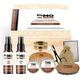 Beard Grooming Care Gift Kit |Signature Gift Set Includes Premium Beard Oil, Wash, Wax, Balm, Comb, Scissors, Brush & Box | Sandalwood