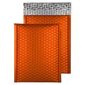 Blake Purely Packaging C5+ 250 x 180 mm Matt Metallic Padded Bubble Envelopes Peel & Seal (MTPO250) Pumpkin Orange - Pack of 100