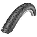 Schwalbe Unisex – Erwachsene Reifen, schwarz, Nobby NIC Perf, DD, RaceGuard, Folding 60-584-SnakeSkin