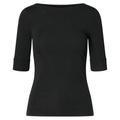 Lauren Ralph Lauren Damen Shirt Kurzarm, schwarz, Gr. S