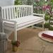 Longshore Tides Indoor/Outdoor Sunbrella Bench Cushion in Gray | 2 H x 57 W x 16 D in | Wayfair WF052311SC