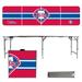 Philadelphia Phillies Striped Design 8' Portable Folding Tailgate Table