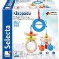 Selecta 61045 Klappadu, Minitrapez und Babyspielzeug, 19 cm