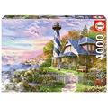 Educa - Puzzle 4000 Teile für Erwachsene | Leuchtturm, 4000 Teile Puzzle für Erwachsene und Kinder ab 14 Jahren, Inklusive Ersatzteilservice, Solange der Vorrat reicht. Küste, Landschaft (17677)