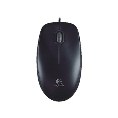 Logitech Optische Maus »B100« schwarz, 4.7x13.1x8 cm