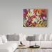Trademark Fine Art 'Fall Milkweed' Acrylic Painting Print on Wrapped Canvas in White/Black | 35 H x 47 W x 2 D in | Wayfair ALI30425-C3547GG