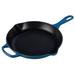 Le Creuset Enameled Cast Iron Skillet Non Stick/Enameled Cast Iron/Cast Iron in Blue | 2 H in | Wayfair 20182026200001