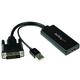 StarTech.com DVI auf HDMI Adapter mit USB Power und Audio - DVI-D zu HDMI Konverter - 1080p