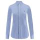 Polo Ralph Lauren Damen Bluse Langarm, bleu, Gr. S