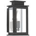 Princeton 9" High Black Outdoor Wall Light