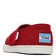 TOMS Unisex Kinder Alpargata Flache Slipper, ROT, 26 EU