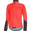 GORE Wear Women's Waterproof Road Bike Jacket, C5 Women's GORE-TEX Active Jacket, Size: 40, Colour: Lumi Orange/Black, 100202