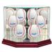 Perfect Cases and Frames Octagon Six 9.5" x 9.5" Glass Baseball Ball Display Case | 8 H x 9.5 W x 9.5 D in | Wayfair 6BSB-C