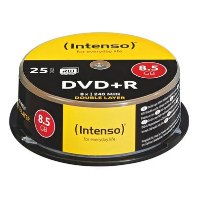 Intenso Doublelayer-DVD-Rohlinge »DVD+R DL« silber